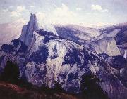 Yosemite,Evening from Glacier Point,